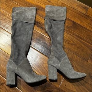 Cole Haan 'Darcia Over-the-Knee Boot Gray Suede 7.5